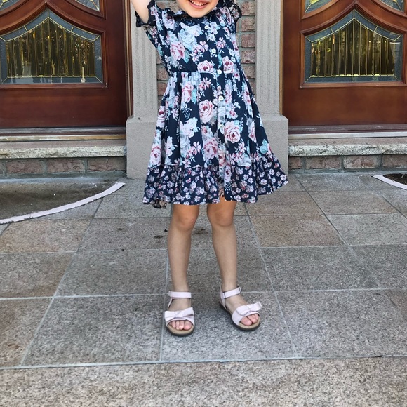 tocoto vintage floral dress